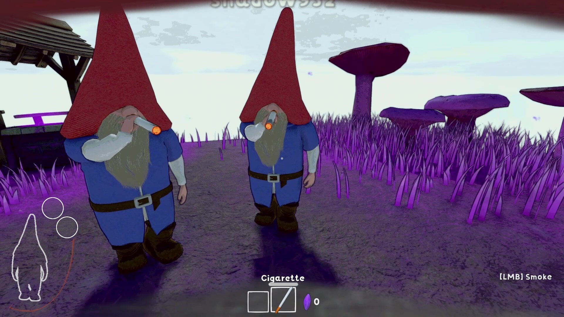 Burglin Gnomes Gnomium route with purple crystals before crafting Gnomium Gloves